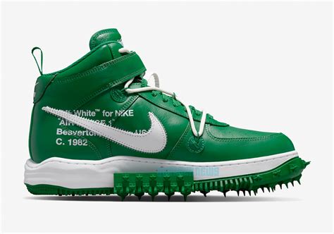 air force white pine green shoes